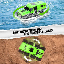 Load image into Gallery viewer, RC Trucks 8WD Offroad Waterproof,50Mins Playing Time Battery,1: 12 Large Remote Control Monster Truck, Amphibious
