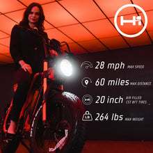 Load image into Gallery viewer, Hover-1 Pro Series Altai R500 Electric Bicycle with 28 mph Max Speed, 500W Motor, Average Range of 60 Miles and 20” Fat Tires

