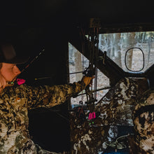 Load image into Gallery viewer, Barronett Blinds® Pentagon™ Heavy-Duty, Portable Hunting Blind, 5-Sided Hub Blind, 600 Denier Fabric, Low Profile Windows, 4-Person, Crater™ Harvest, 72” x 96” x 96”, PTHD550CH
