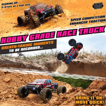 Load image into Gallery viewer, 1:12 Scale RC Cars 903 RC Monster Truck, 38 km/h Speed Hobby Fast RC Cars for Kids and Adults Toy Gifts, 2.4 GHz 4WD
