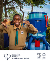 Load image into Gallery viewer, LifeStraw Personal Water Filter for Hiking, Travel and Emergency, Blue, 1PK
