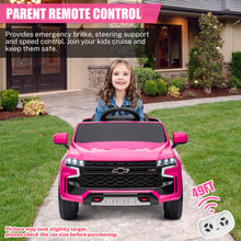 Load image into Gallery viewer, Ride On Car for Kids, Licensed Chevrolet Tahoe SUV 12V7AH Battery Powered Ride On Toy Car, Kids Boys Girls Electric Car (Pink)
