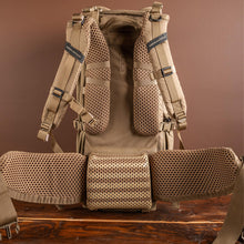Load image into Gallery viewer, Eberlestock Brute 3500 Hunting Pack – Internal Frame Backpack with Cradle Hip Belt, Contour Shoulder Harness, 3500ci Capacity for 1–2 Day Hunts – Military Green
