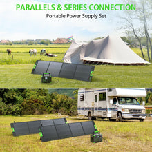 Load image into Gallery viewer, 1000W Portable Solar Generator 200W Solar Panel for Hiking Exploration
