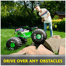 Load image into Gallery viewer, Monster Jam, Official Mega Grave Digger All-Terrain Remote Control Monster Truck, Over 2 Ft. Tall, 1:6 Scale, Kids
