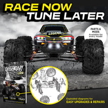 Load image into Gallery viewer, Remote Control Car, Hobby Grade RC Car 1:10 Scale Brushed Motor with Two Batteries, 4x4 Off-Road Waterproof RC Truck, Fast RC Cars
