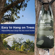 Load image into Gallery viewer, Membrane Solutions 6L Camo Gravity Water Filter Pro for Camping
