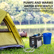 Load image into Gallery viewer, Hike Crew Propane Water Heater &amp; Shower Pump, Built-In Battery, Carry Case
