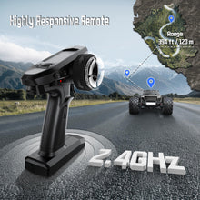 Load image into Gallery viewer, 1/16 Brushless RC Cars for Adults &amp; Boys, Fast 43 Mph, Electric 4WD High Speed RC Car, All-Road Remote Control RC Truck
