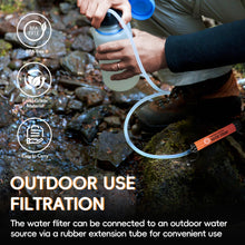 Load image into Gallery viewer, Lormandy Water Filter Straw 3 Pack - Outdoor Camping &amp; Hiking Survival Gear
