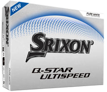Load image into Gallery viewer, Srixon Q-Star Ultispeed Golf Balls, White
