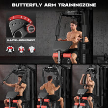 Load image into Gallery viewer, JELENS Home Gym, Multifunctional H11 Home Gym Equipment - (Black)
