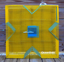 Load image into Gallery viewer, OceanBuilt Baitfish &amp; Pinfish Traps – Durable Wire Fishing Traps – Multiple Mesh Sizes, Trap Sizes &amp; Buoy Kit Options (0.5" Mesh – Large – Baitfish)
