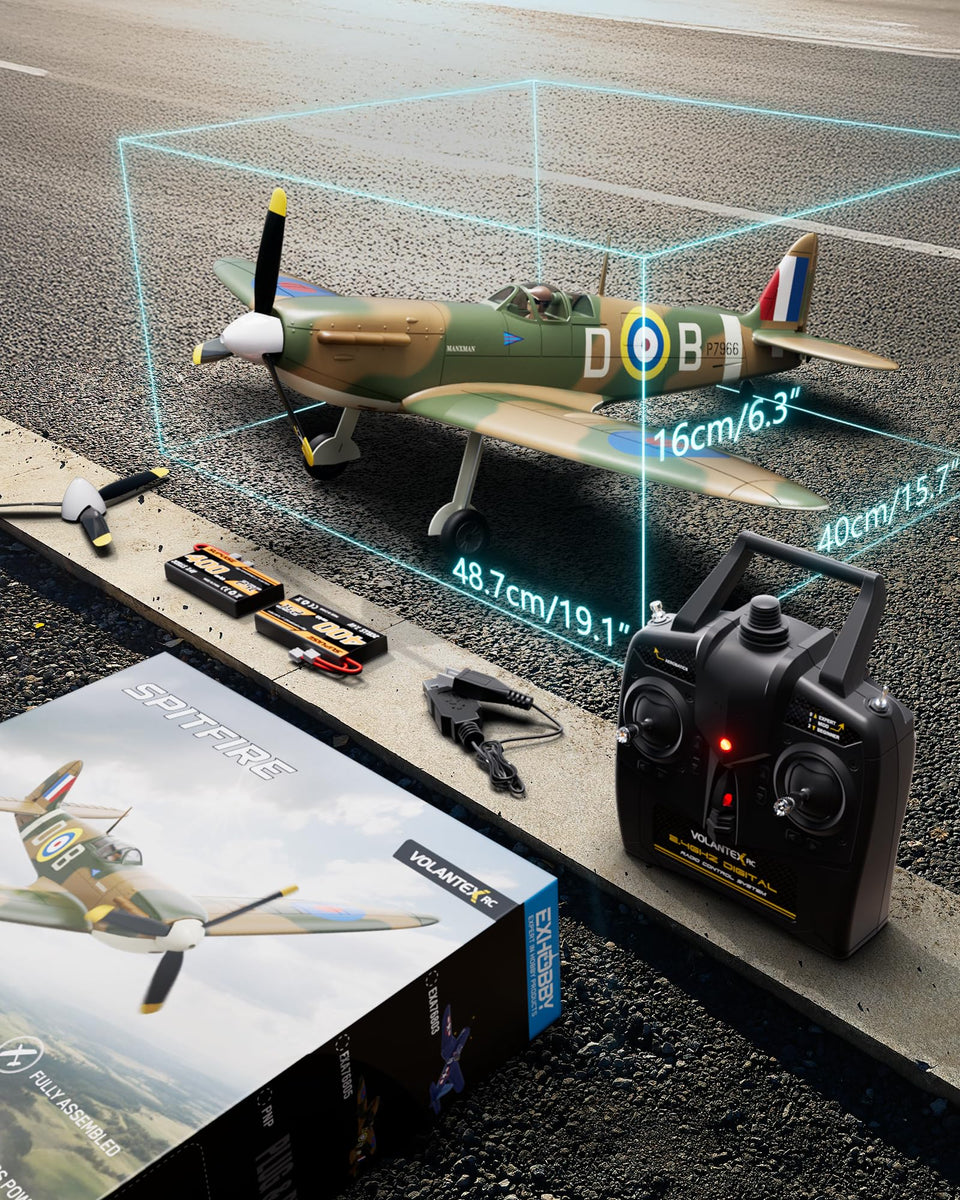 volantexrc Brushless RC Plane, 4 Channel Remote Control Airplane Fight ...