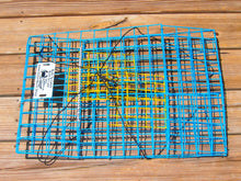 Load image into Gallery viewer, OceanBuilt Bridge Blue Crab Trap &amp; Wire Mesh Drop Net, 15 x 15 x 7 in.
