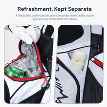 Load image into Gallery viewer, GoHimal 14-Way Lightweight Golf Stand Bag with Multiple Pockets White
