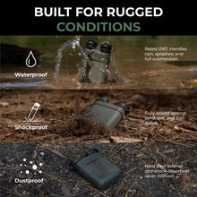 Load image into Gallery viewer, NESTOUT Rugged Power Bank, 15000mAh Outdoor Charger, 32W USB-C Fast Charging PD, Waterproof IP67, Durable Shockproof, Battery Pack for iPhone Tablet Hiking Travel Camping (Olive Green, 15000mAh)
