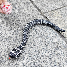 Load image into Gallery viewer, Realistic Remote Control Snake RC Animal Toy Crawling Electric Electronic Battery Powered Honored (Black)

