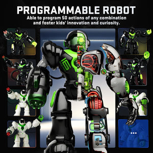 Robot Toys for Kids - Smart Programmable, Dancing Remote Control Emo Robot with 22 Actions