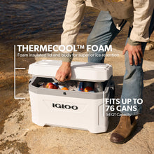 Load image into Gallery viewer, Igloo 54 Qt Marine Ultra Cooler, White
