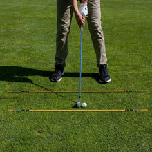 Load image into Gallery viewer, Callaway Heritage Wood Golf Alignment Sticks With Cover Wood One Size
