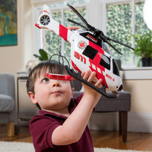 Load image into Gallery viewer, Action Large Helicopter - Lights and Sounds Vehicle with Motorized Turbine and Spinning Rotors
