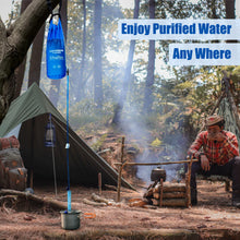 Load image into Gallery viewer, ShuRex 6L Gravity Fed Water Filtration System with Adjustable Tree Strap
