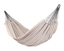 Load image into Gallery viewer, LA SIESTA Flora Classic Cotton Hammock CasaMount, Indoor Outdoor Extra Large 2 Person Double Hammock - King, Zebra
