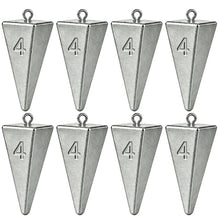 Load image into Gallery viewer, TKHDBF Pyramid Sinkers Fishing Weights, Surf Fishing Sinkers for Saltwater
