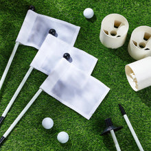 Load image into Gallery viewer, 6 Golf Flagstick Set, Putting Green Flags with Hole Cup, 3ft, Simple

