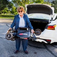 Load image into Gallery viewer, Three Wheel Portable Mobility Scooter for Adults - Aircraft-Grade Aluminum, Top Speeds of 5 mph &amp; 13-Mile Range - Folding &amp; Foldable Scooter
