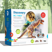 Load image into Gallery viewer, Remote Control RC T Rex Dinosaur Electronic Toy Action Figure Moving &amp; Walking Robot w/Roaring Sounds &amp; Chomping Mouth
