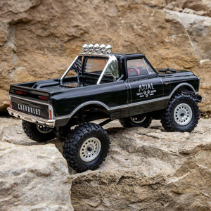 RC Truck 1/24 SCX24 1967 Chevrolet C10 4WD Truck RTR (Comes with Everything Needed to Run), Black, AXI00001V2T4