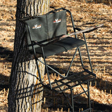 Load image into Gallery viewer, BIG GAME Big Buddy 2-Person Ladder Whitetail Deer Elk Mule Above Hunting Outdoors Flex-Tek Seats 16' Tall Tree Stand
