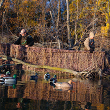 Load image into Gallery viewer, Avery Quick-Set Boat Blind Kit, Waterfowl Hunting Concealment Set with Rustproof Aluminum Frame, Windblocker &amp; Camouflage CamoNet Netting, Mounting Hardware Included, Max-7, 14-16 Feet

