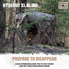 Load image into Gallery viewer, Rig'Em Right Outdoors HydeOut XL Blind, Optifade Timber
