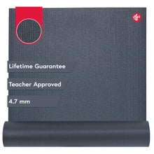 Load image into Gallery viewer, Manduka PROlite Long Yoga Mat 79" - 4.7mm | Lifetime Durability | Hygienic Construction | Teacher Approved | 79 x 24 inches | Thunder
