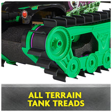 Load image into Gallery viewer, Monster Jam, Official Grave Digger Trax All-Terrain Remote Control Outdoor Vehicle, 1:15 Scale, Kids Toys
