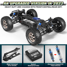 Load image into Gallery viewer, Remote Control Truck 1:12 Scale RC Buggy 550 Motor Upgrade Version 42KM/H High Speed RC Cars, Electric Powered 4X4 Off-Road
