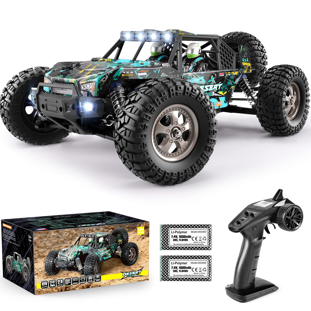 Remote Control Truck 1:12 Scale RC Buggy 550 Motor Upgrade Version 42KM/H High Speed RC Cars, Electric Powered 4X4 Off-Road