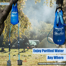 Load image into Gallery viewer, ShuRex 12L Gravity Fed Water Filtration System with Adjustable Tree Strap
