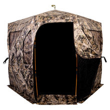 Load image into Gallery viewer, Ameristep Pro Series Thermal Hub Blind | 4 Person Insulated Hunting Blind Designed for Cold Weather in Mossy Oak Elements Terra, AMEBF1009, One Size
