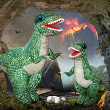 Load image into Gallery viewer, 2.4GHZ Remote Control Inflatable Dinosaur Toy for Kids, Electric Toy Dinosaur with 360°Rotation,Forward &amp; Backward, Rechargeable
