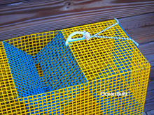 Load image into Gallery viewer, OceanBuilt Baitfish &amp; Pinfish Traps – Durable Wire Fishing Traps – Multiple Mesh Sizes, Trap Sizes &amp; Buoy Kit Options (0.5" Mesh – Large – Baitfish)
