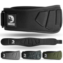 Load image into Gallery viewer, DMoose Fitness Weight Lifting Belt (Black 2.0)

