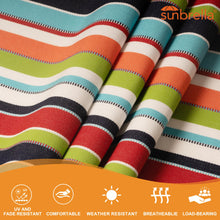 Load image into Gallery viewer, Lazy Daze Sunbrella Fabric Hammock with 13FT Arc Wood Hammock Stand
