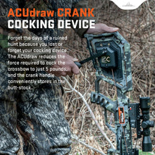 Load image into Gallery viewer, Wicked Ridge by TenPoint Commander 400, Peak XT - 400 FPS - Includes Pro-View 400 Lighted Scope, ACUdraw Crank Cocking Device &amp; Three Match 400 Carbon Arrows
