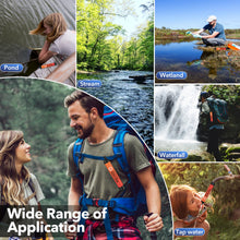 Load image into Gallery viewer, Lormandy Straw Water Filter 5 Pack - Outdoor Camping &amp; Hiking Survival Gear

