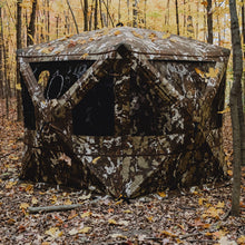 Load image into Gallery viewer, Barronett Blinds® Pentagon™ Heavy-Duty, Portable Hunting Blind, 5-Sided Hub Blind, 600 Denier Fabric, Low Profile Windows, 4-Person, Crater™ Harvest, 72” x 96” x 96”, PTHD550CH
