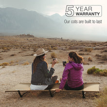 Load image into Gallery viewer, Helinox Cot One Lightweight, Compact, Collapsible, Portable Camping Cot, Regular, Coyote Tan
